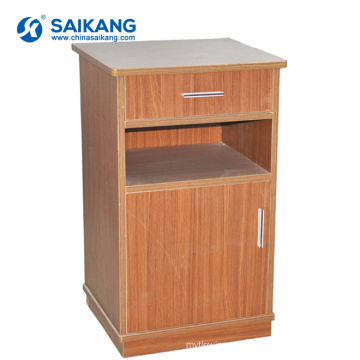 SKS011-2 Modern Newest Wooden Hospital Bedside Cabinets